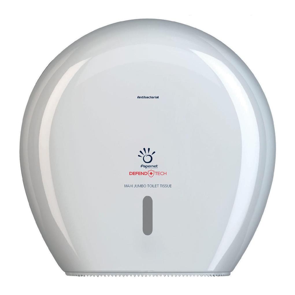 Maxi Jumborollen-Toilettenpapierspender Defend Tech Technologie