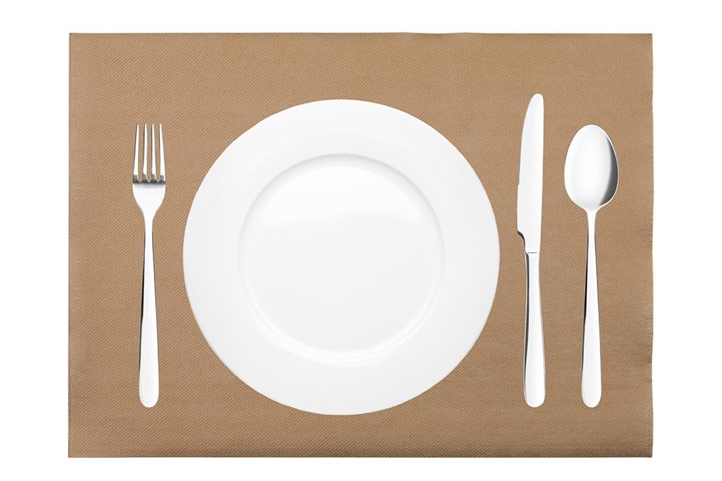 Linclass-Premium Tischsets  Basic bronze 40 x 30 cm