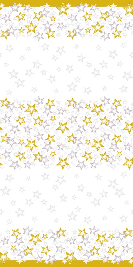 Spanlin-bio Tischdecke Allison silber-go 120 x 220 cm