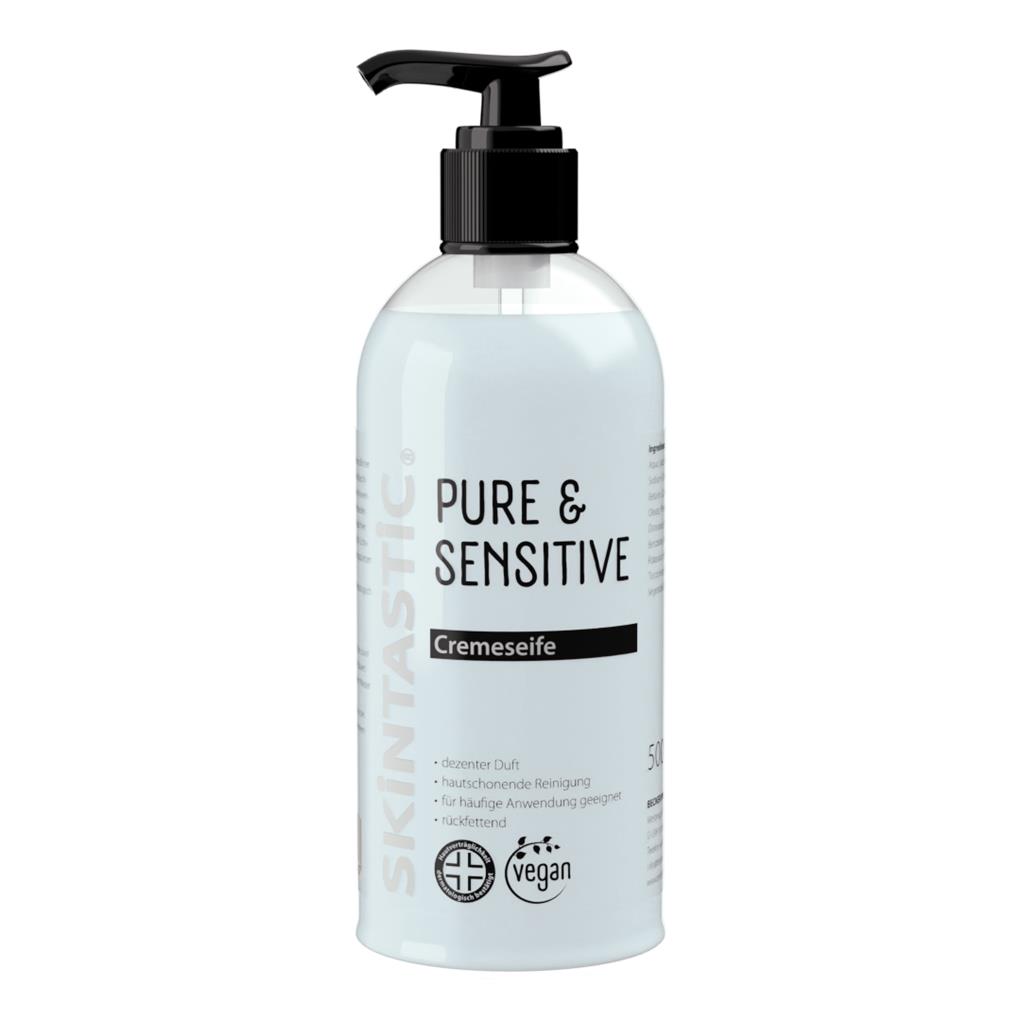 Cremeseife "Sensitive", 500ml im Pumpspender