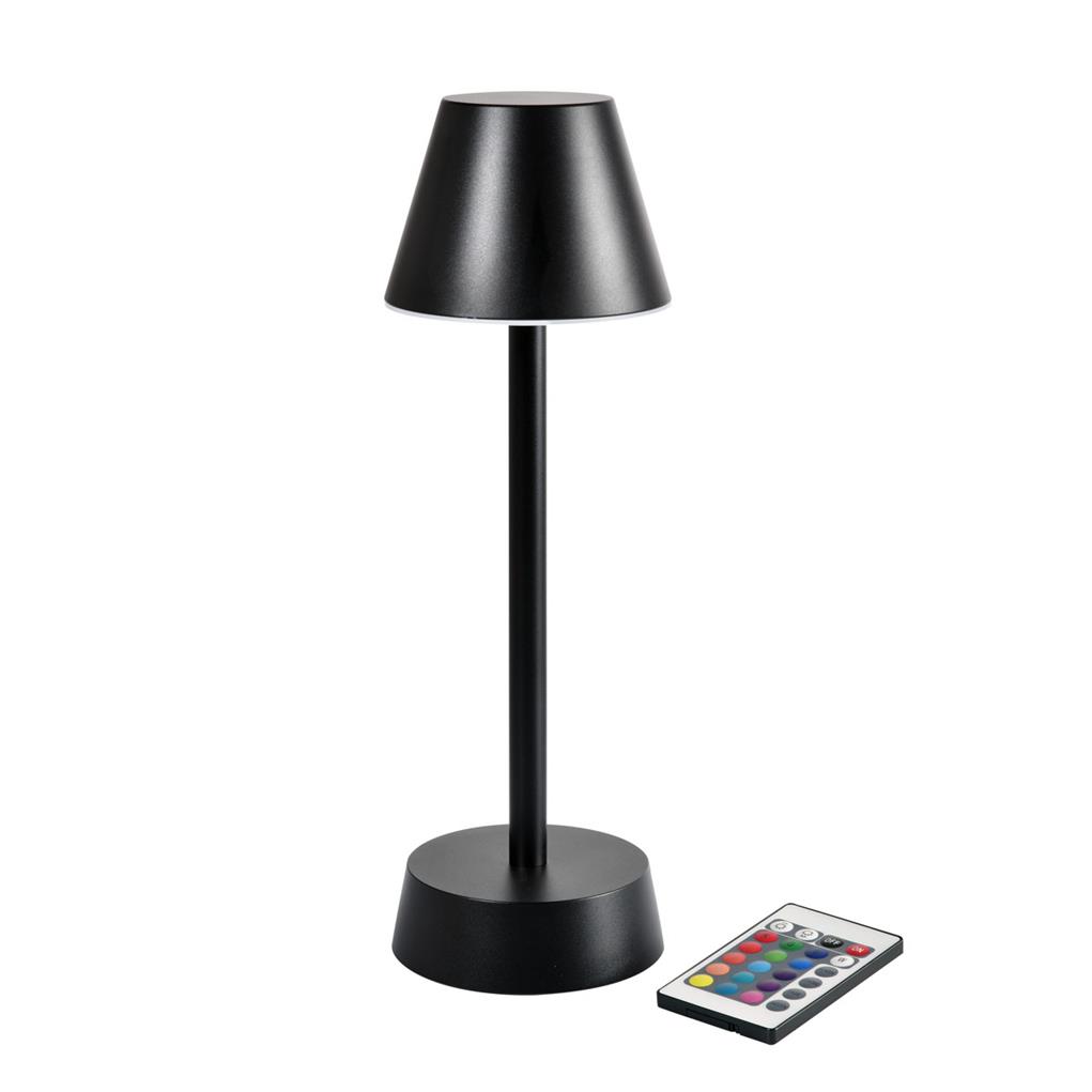 Led Lampe Zelda,  graphite Zelda, 33 cm x Ø 10,9 cm, graphite