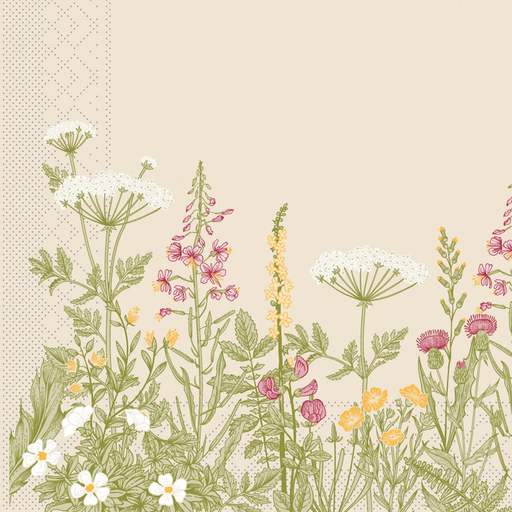 Tissue 3-lg Serviette Aurelia 33 x 33 cm 1/4 Falz