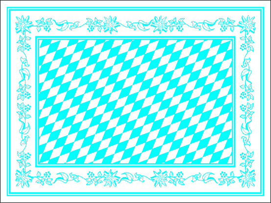 Linclass Tischsets Bayern 40 x 30 cm