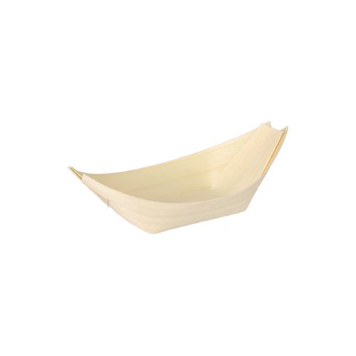 Fingerfood - Schalen aus Holz 11 x 6,5 cm "Schiffchen"