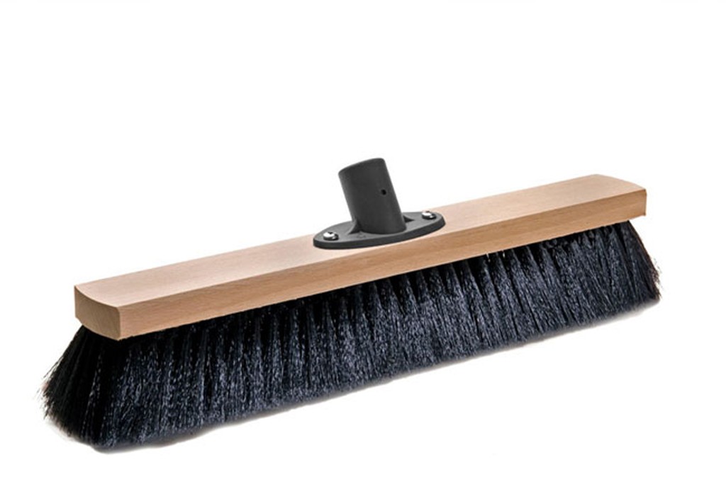 Haar-Mischung-Saalbesen 40cm mit Quick-fest-Halter