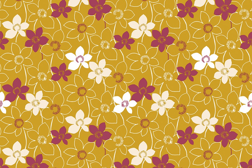 Linclass Tischläufer Cora gold 40 cm x 24 m