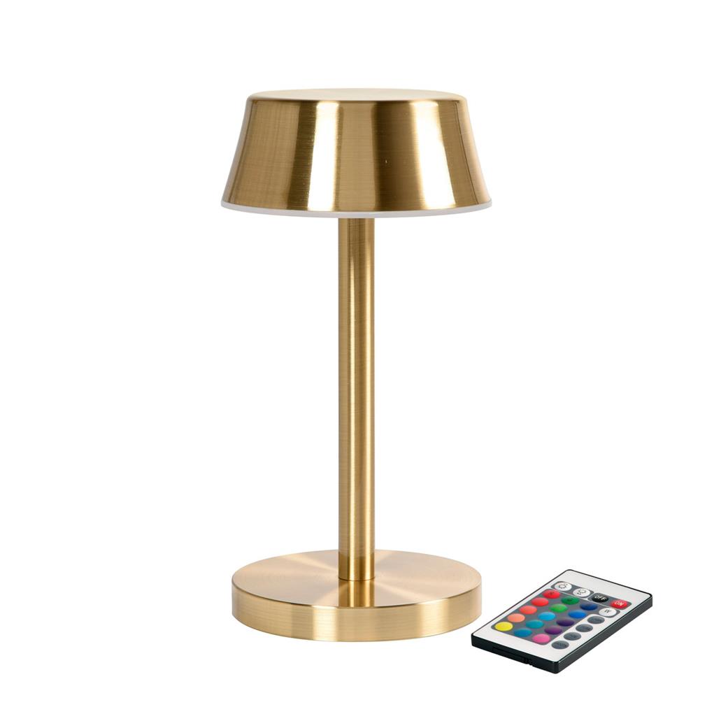 Led Lampe Nour Midi, 20 cm x Ø 10 cm, br Nour Midi, 20 cm x Ø 10 cm, brass