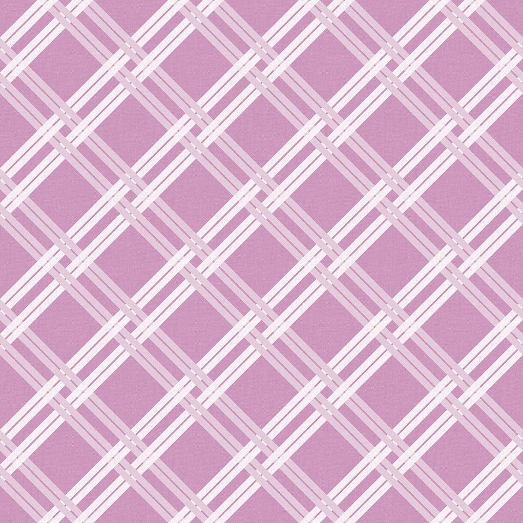 Linclass Tischdecke Fabio amethyst 80 x 80 cm 1/8-Falz