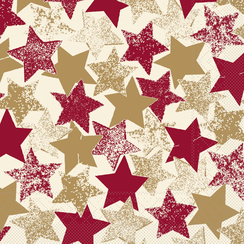 Tissue 3-lg Serviette  Levi 33 x 33 cm 1/4 Falz