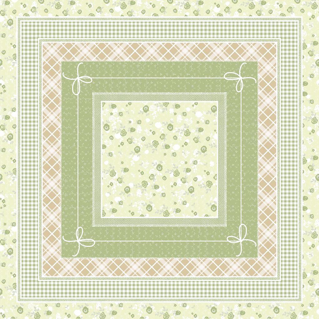 Linclass Tischdecke Hermine natur 80 x 80 cm 1/8-Falz Linclass Tischdecke Hermine natur 80 x 80 cm 1/8-Falz