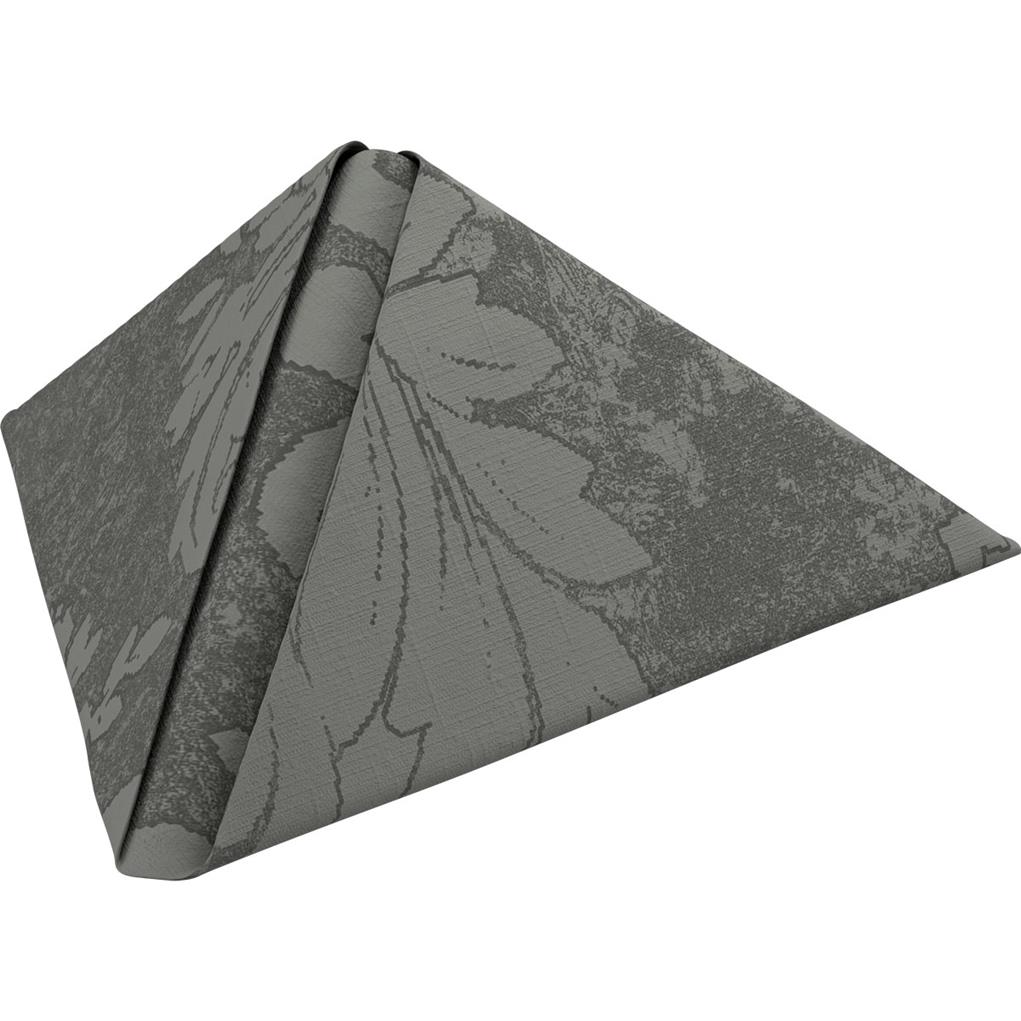 Dunilin Servietten 1/4 Falz Royal granite grey, 40x40cm