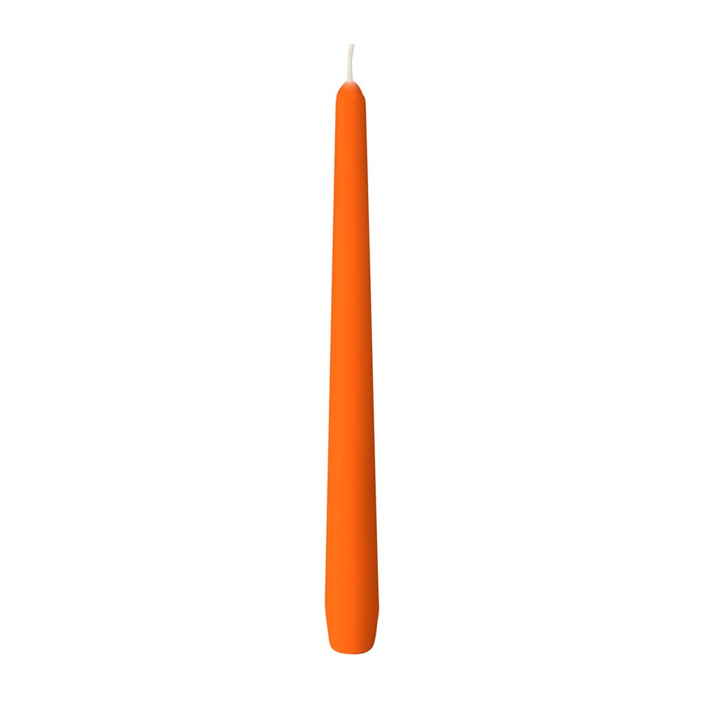 Leuchterkerzen 7h sun orange, 250 x22 Ø cm