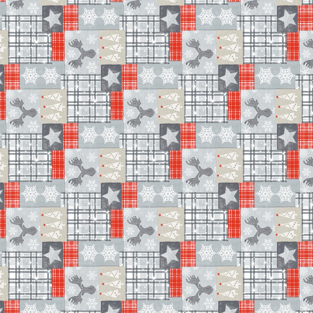 Linclass-Premium Tischdecke Pedro 80 x 80 cm 1/8-Falz