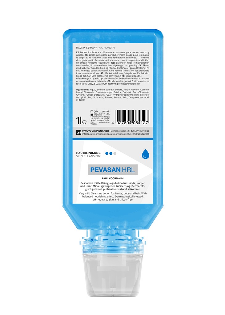 Hautreinigung "Pevasan HRL" 1L Softflasc