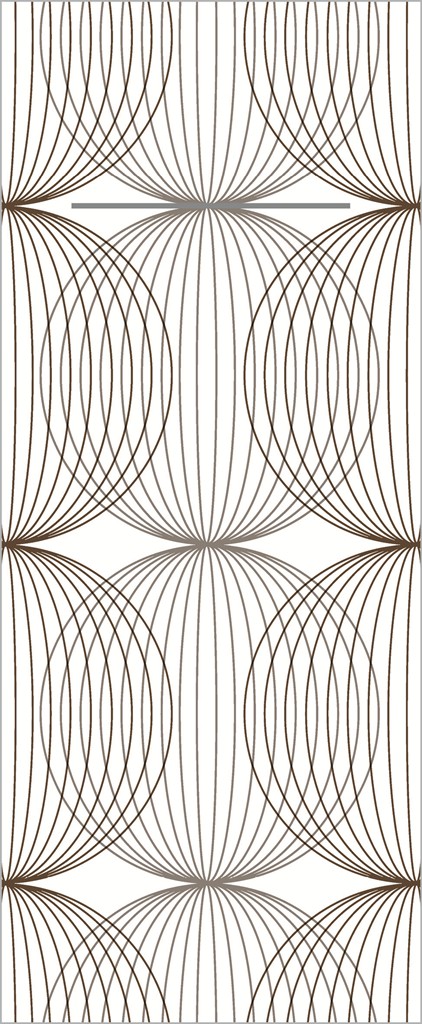 Linclass-Prof. Pocket-Nap. Ludo beige gr 40 x 33 cm 1/8 Falz