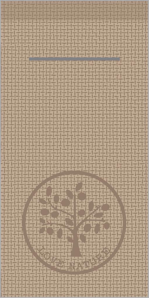 Linclass-Premium Pocket-Napkins Love Nat 40 x 40 cm 1/8 Falz Linclass-Premium Pocket-Napkins Love Nat 40 x 40 cm 1/8 Falz