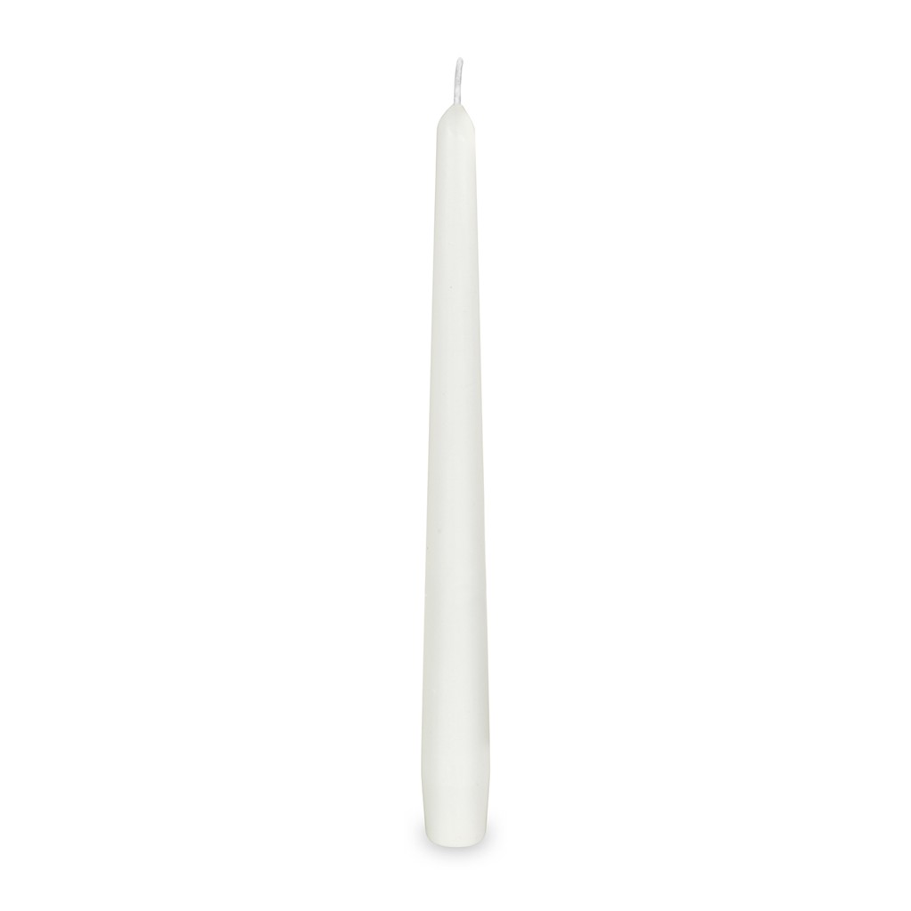 120 Spitzkerzen "Premium" weiß Ø23x245mm