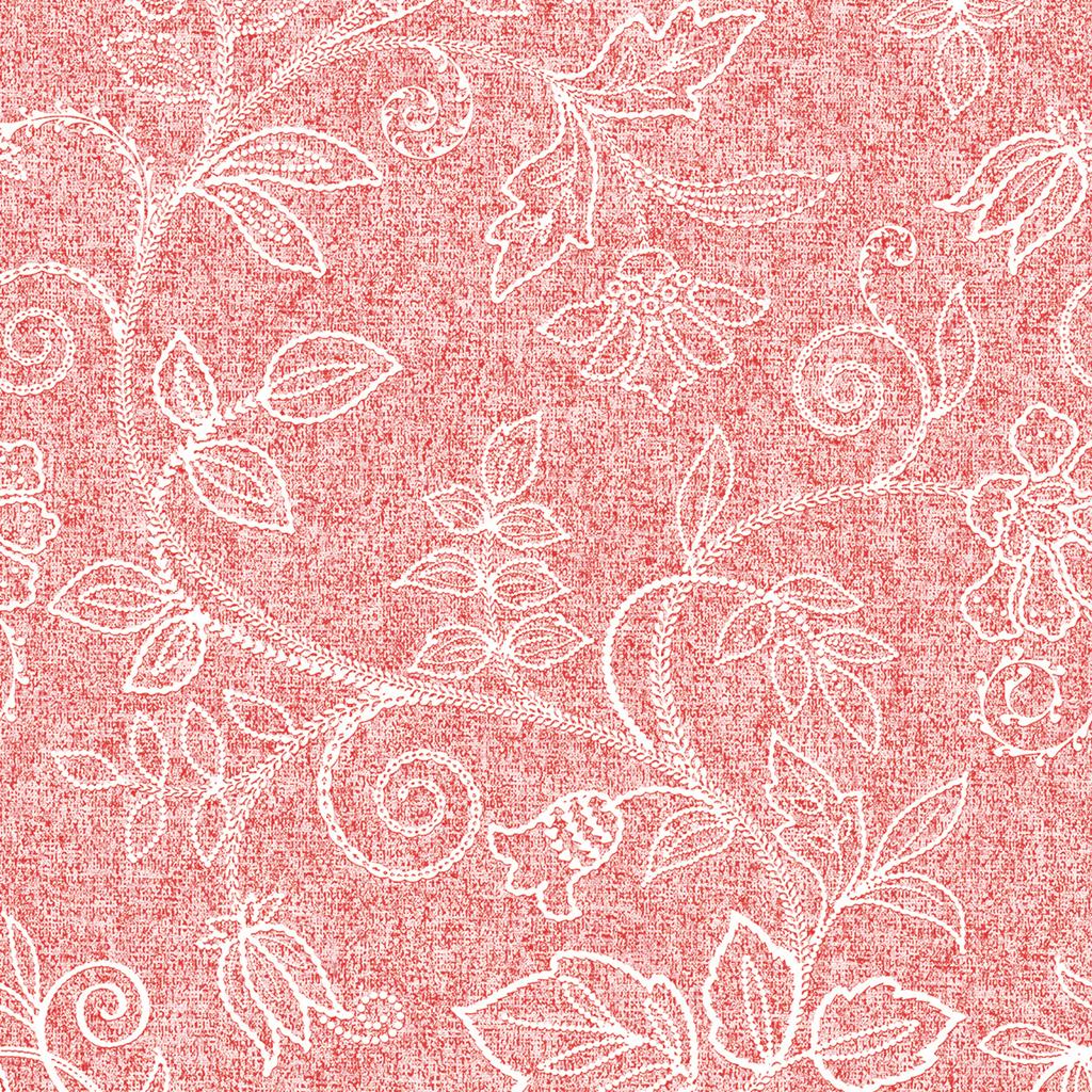 Linclass Serviette Darlyn terrakotta 40 x 40 cm 1/4 Falz