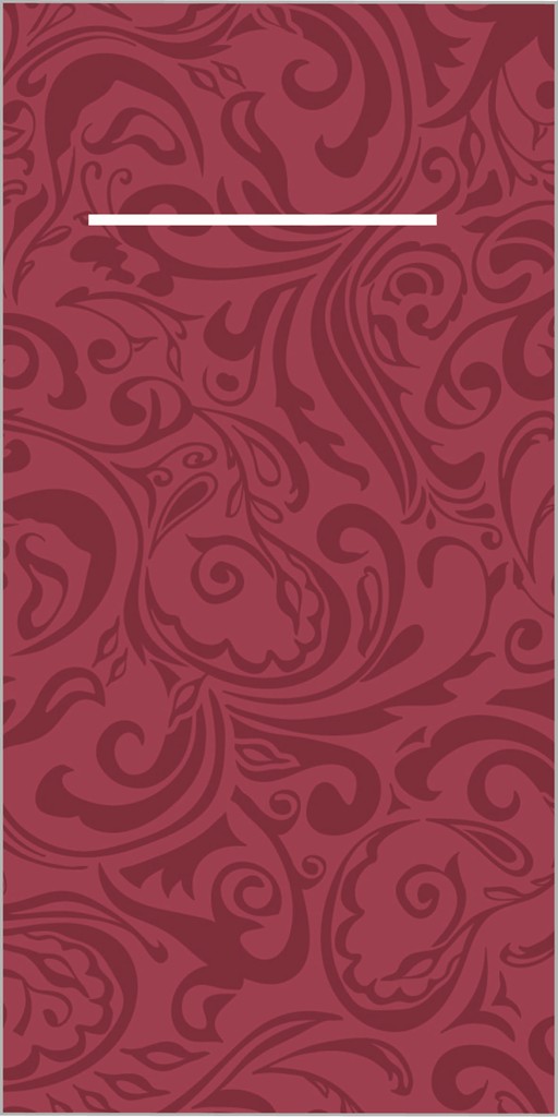 Linclass Pocket-Nap. Lias bordeaux 40 x 40 cm 1/8 Falz