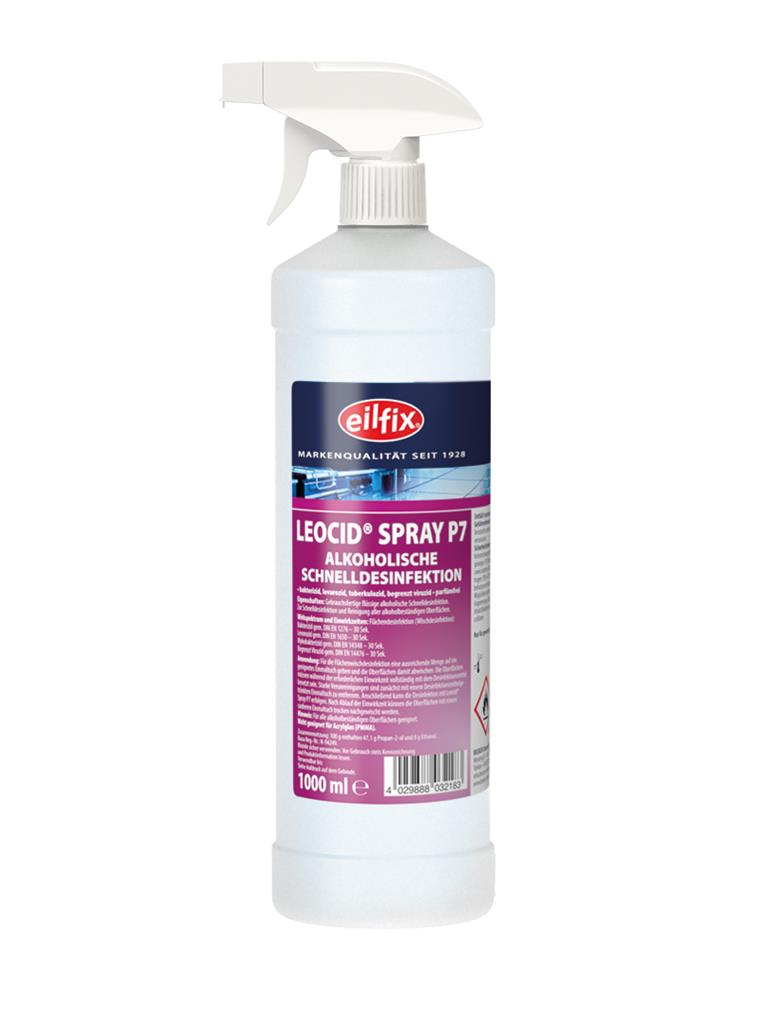 Schnelldesinfektion Leocid Spray P7 1 ltr.Sprüflasche