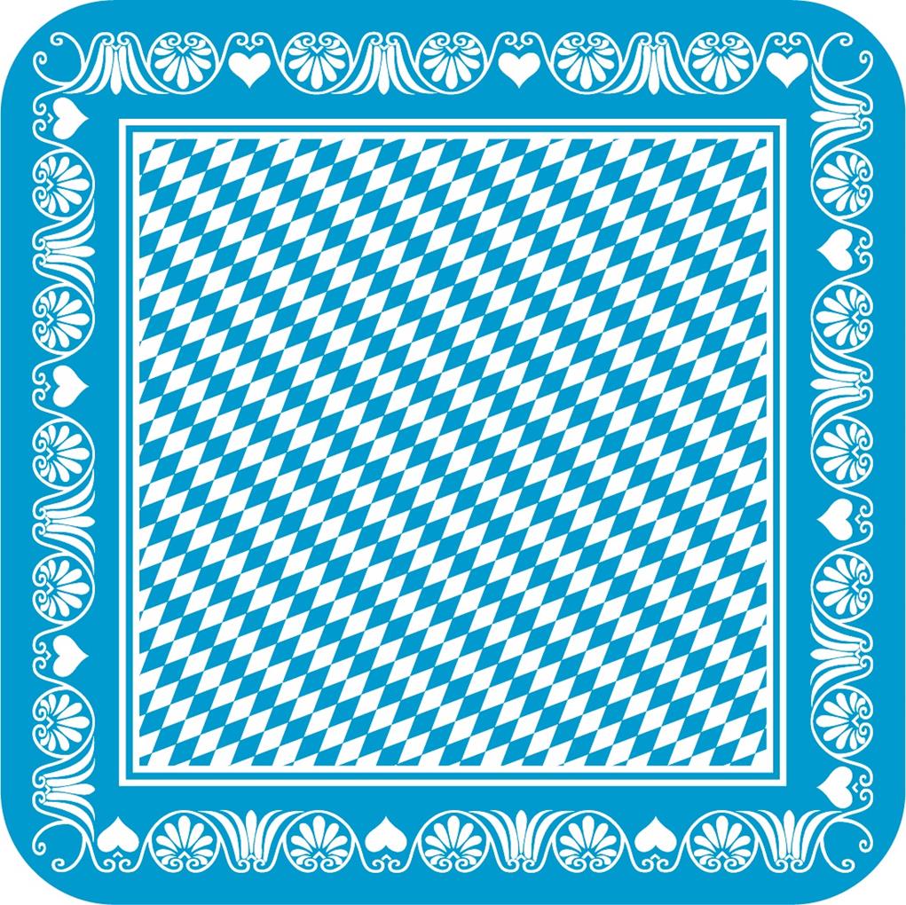 Filzpappe Bierdeckel Bavaria 93 x 93 mm