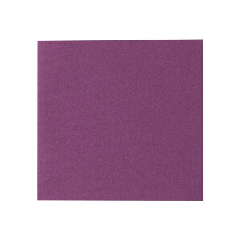 Linclass-Prof. Serviette Basic amethyst- 24 x 24 cm 1/4 Falz