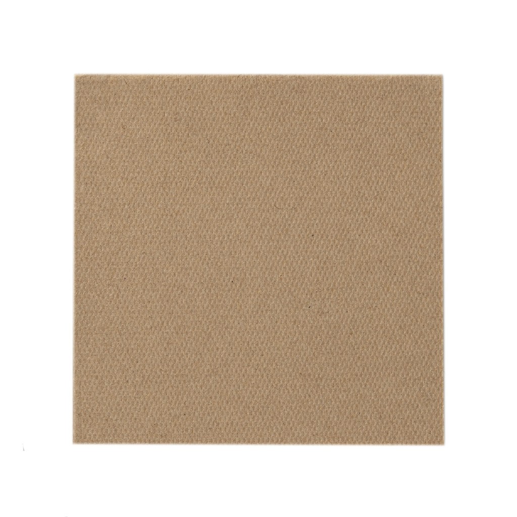 Softpoint Serviette Basic recycled braun 24 x 24 cm 1/4 Falz