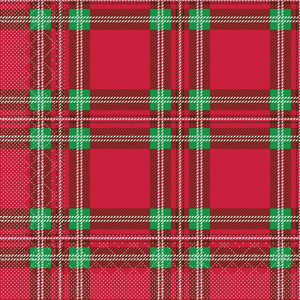 Tissue 3-lg Serviette  Charles 40 x 40 cm 1/4 Falz