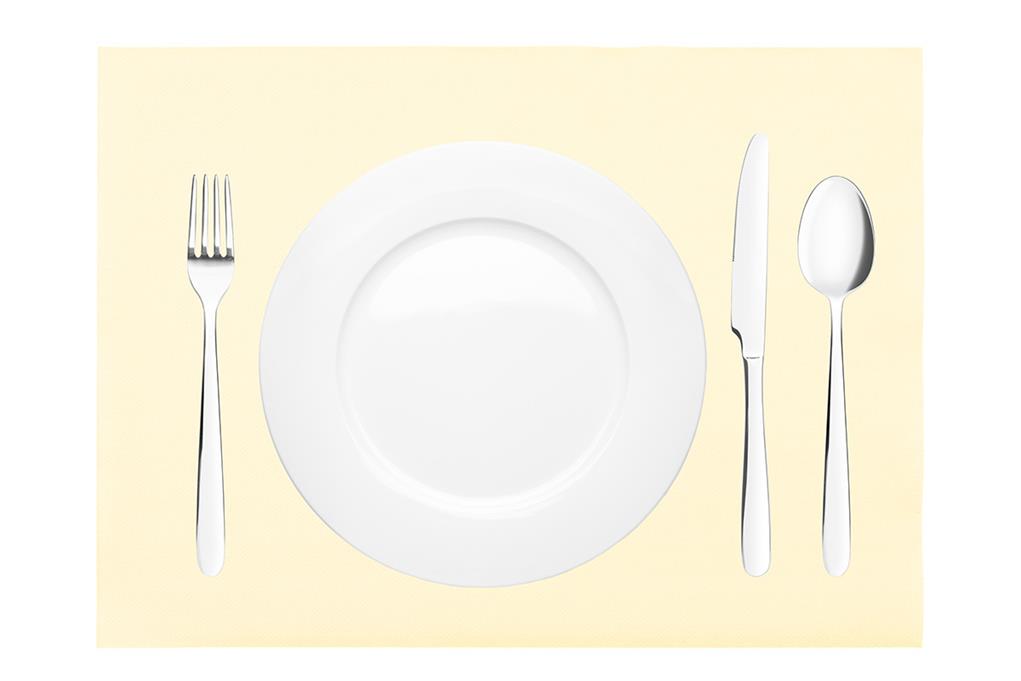 Linclass-Premium Tischsets Basic creme 40 x 30 cm