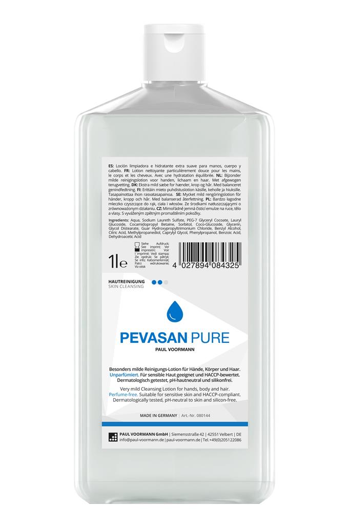 Hautreinigung "Pevasan Pure" 1L Hartflas Hautreinigung "Pevasan Pure" 1L Hartflas