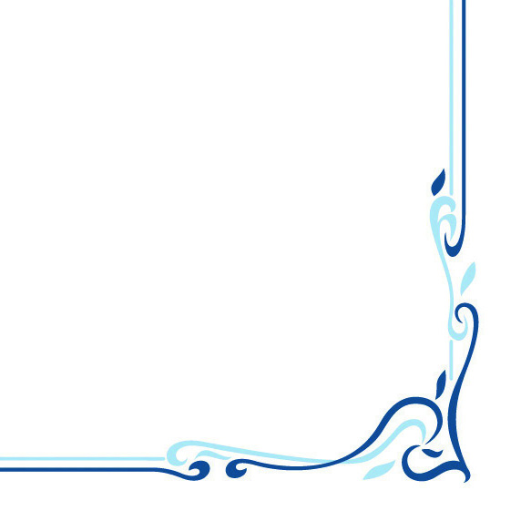 Linclass Serviette Colour Line blau 40 x 40 cm 1/4 Falz