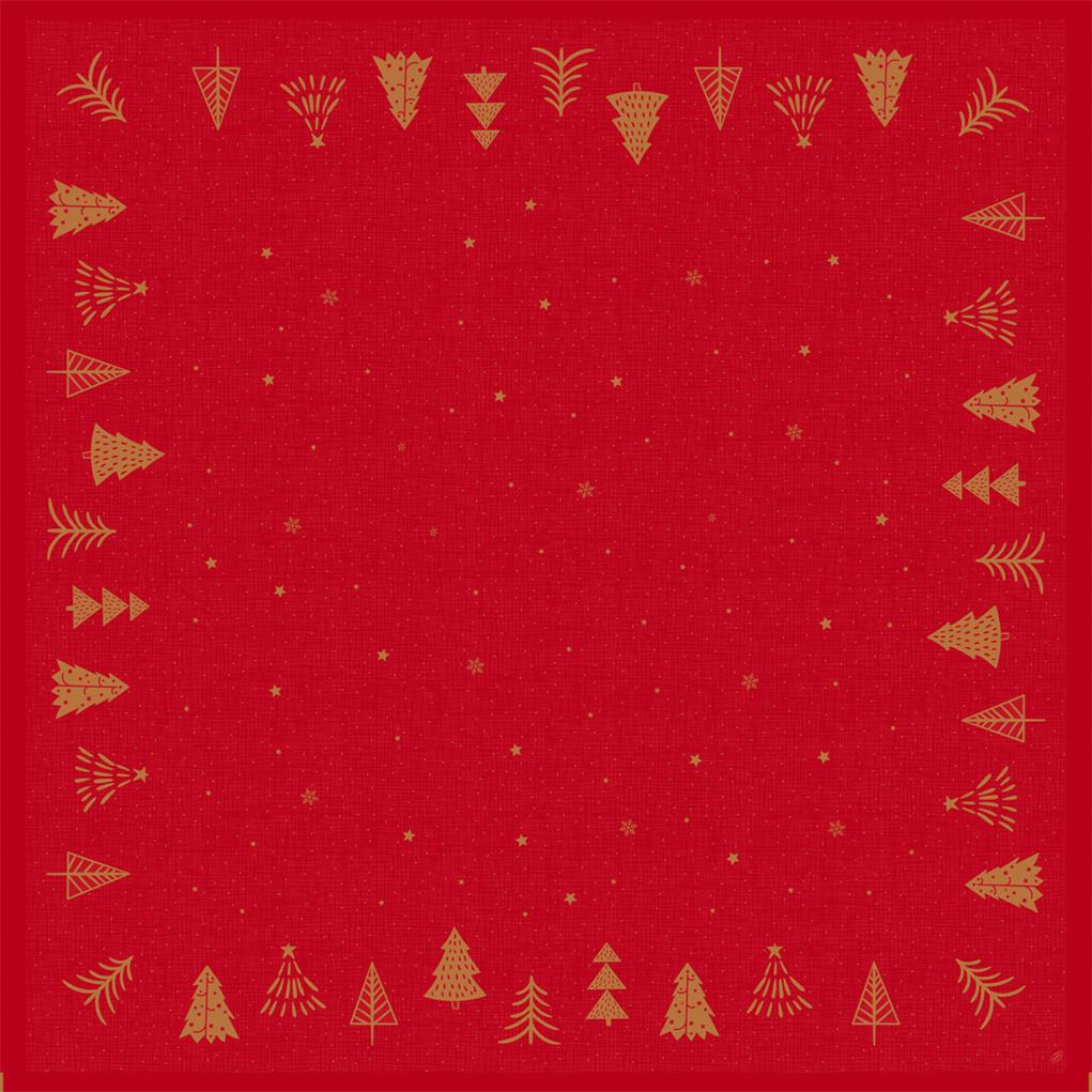 Mitteldecken Dunicel Shimmer Trees 84 x 84cm Mitteldecken Dunicel Shimmer Trees 84 x 84cm
