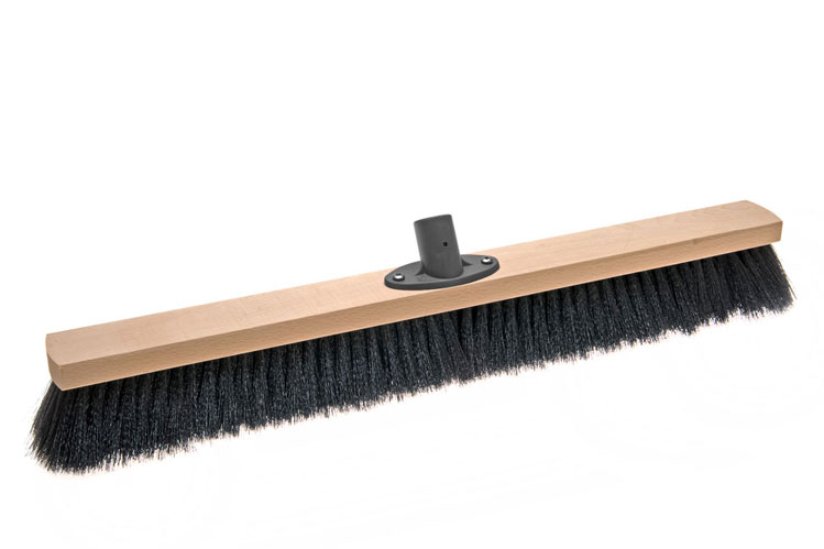 Haar-Mischung-Saalbesen 60cm mit Quick-fest-Halte Haar-Mischung-Saalbesen 60cm mit Quick-fest-Halte