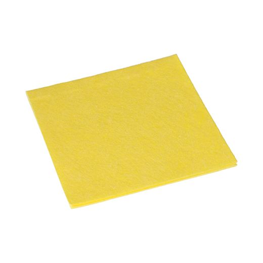 Vlies Allzwecktuch, gelb gelb- 38x38cm Vlies Allzwecktuch, gelb gelb- 38x38cm