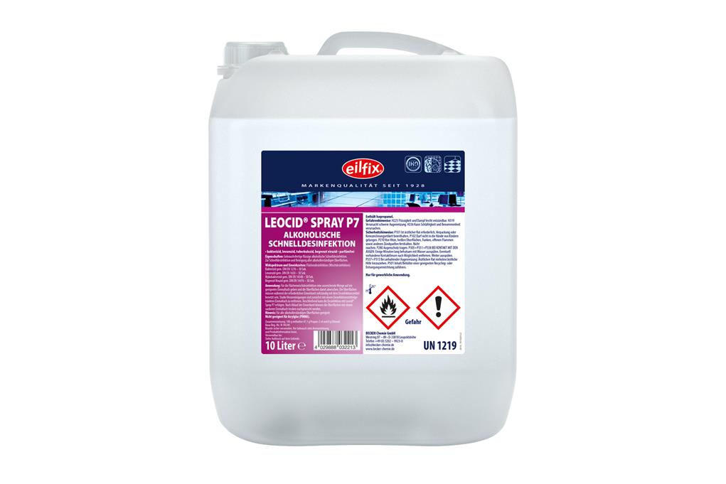 Schnelldesinfektion Leocid Spray P7 10 ltr.Kanister