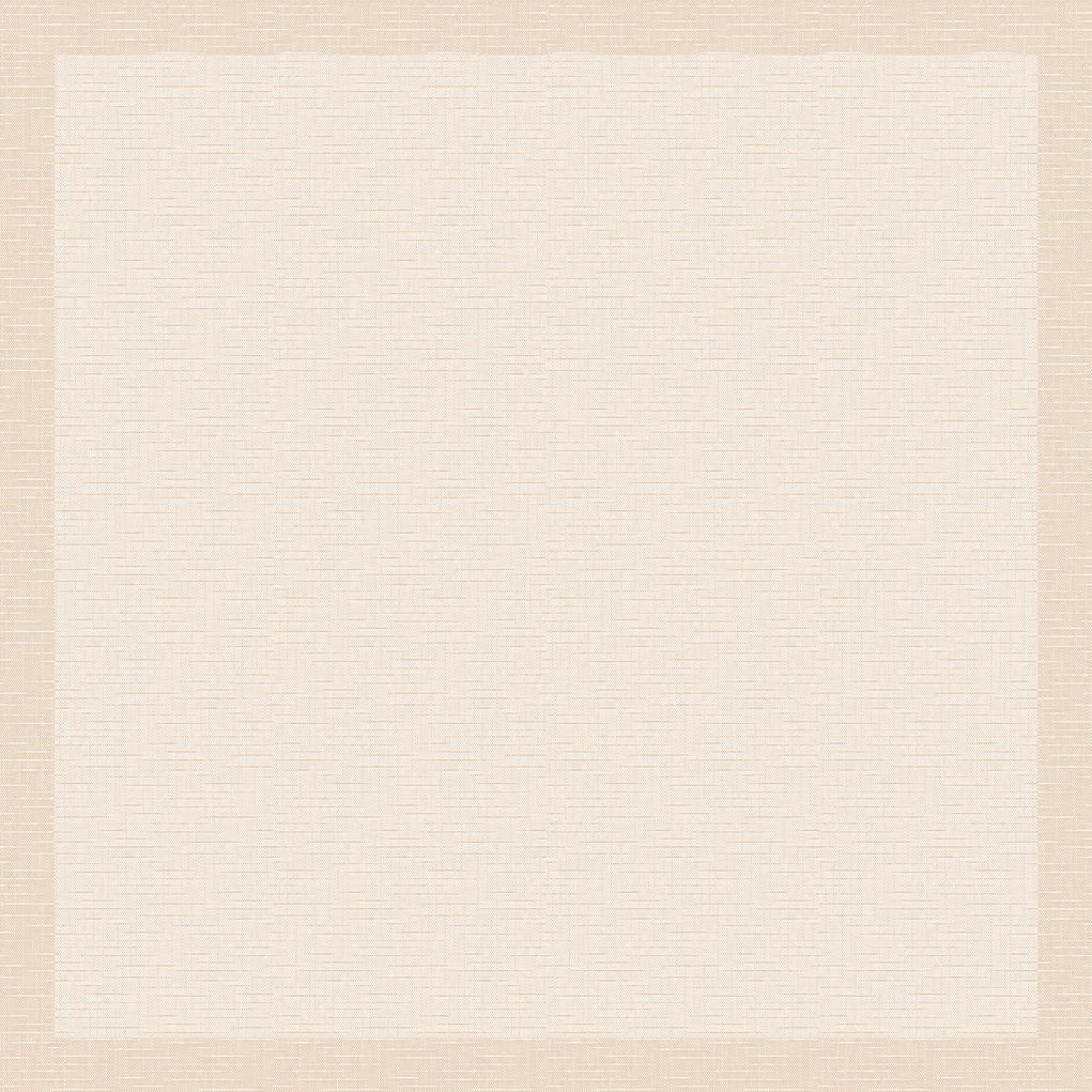 Linclass Tischdecke Stockholm hellbraun 80 x 80 cm 1/8-Falz