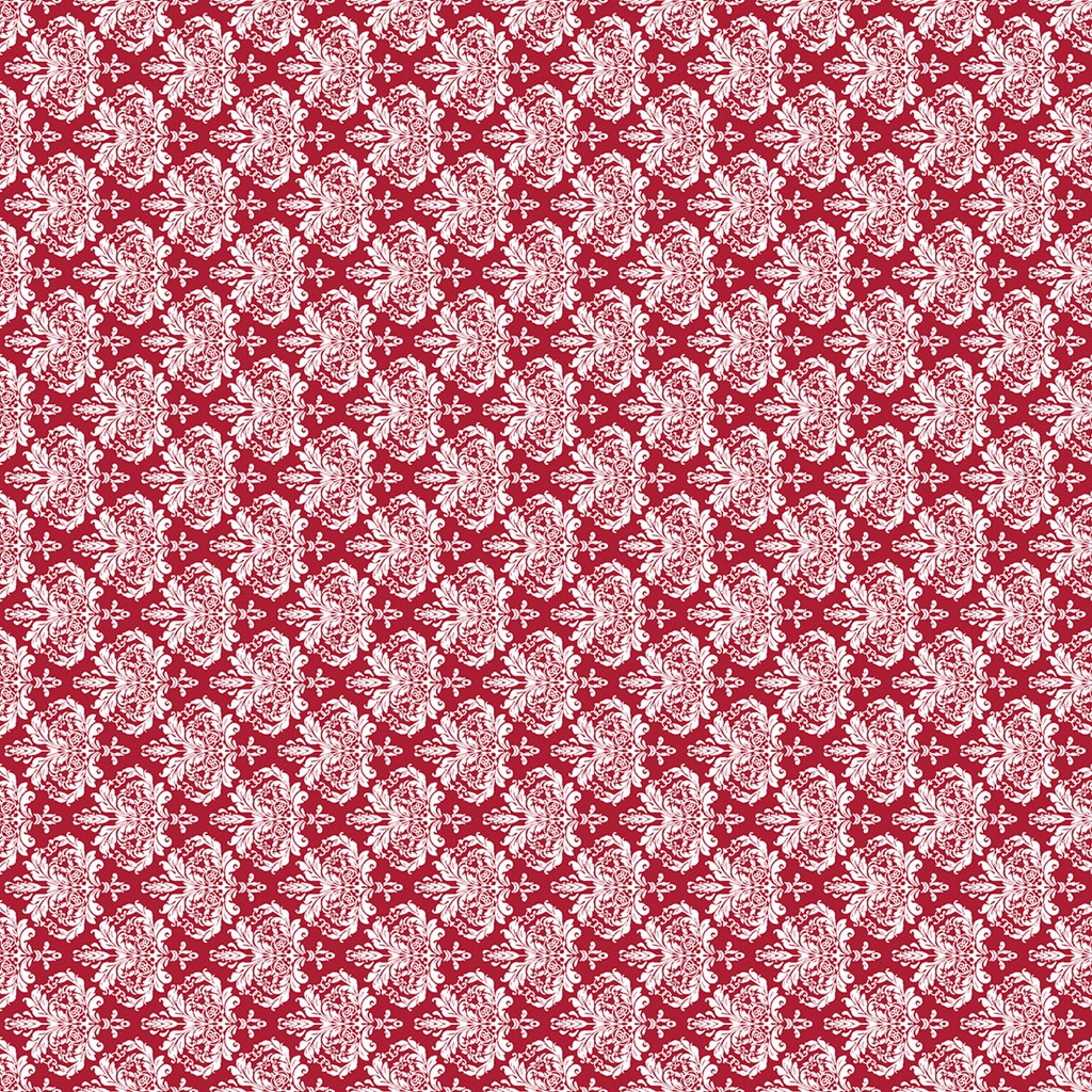 Linclass Tischdecke Casper bordeaux 80 x 80 cm 1/8-Falz