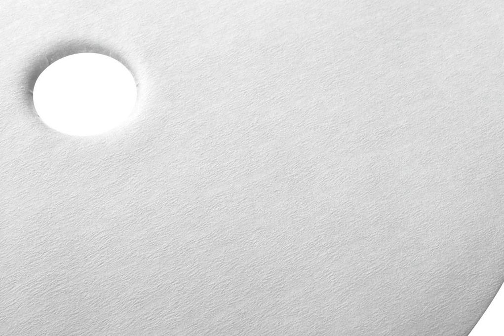Rundfilterpapier 245mm, 1000Stk weiss