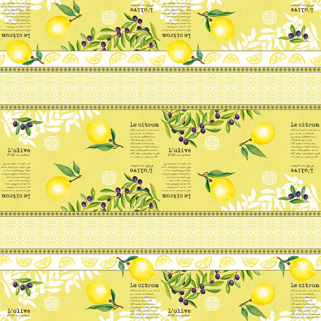 P.C. Tischdecke Jona 80 x 80 cm 1/8-Falz