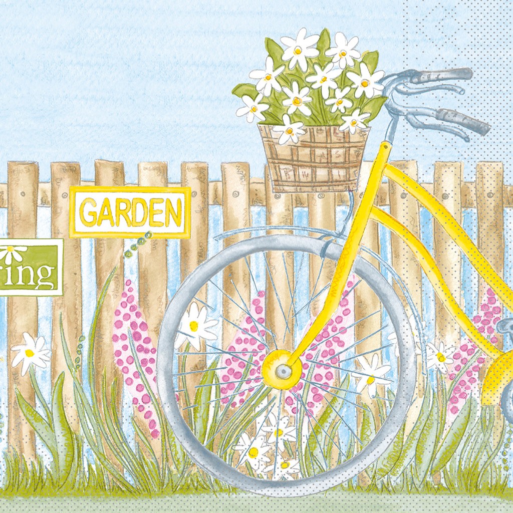 Tissue 3-lagig  Serviette  Fabienne 33 x 33 cm 1/4 Falz