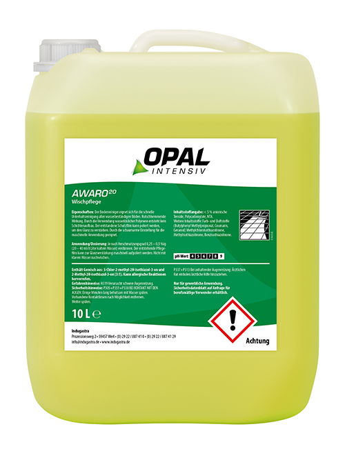 Opal AWARO²°, 10 Liter Bodenreiniger