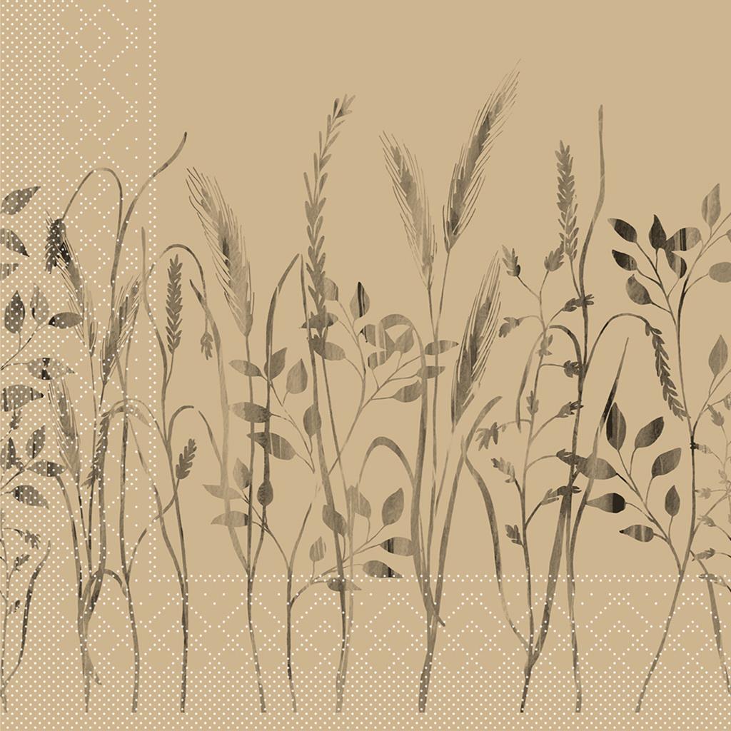 Tissue 3-lg Serviette David 33 x 33 cm 1/4 Falz