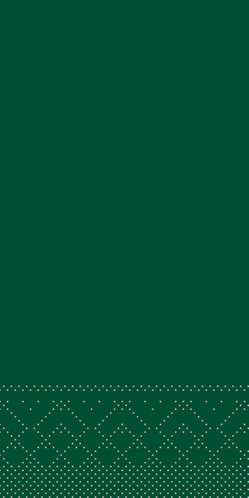 Tissue Serviette Basic grün 33 x 33 cm 1/8 Falz 3-lg.