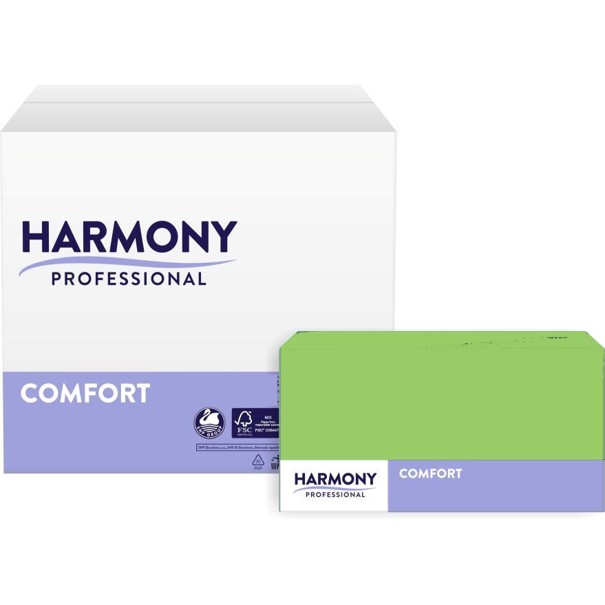 Servietten Harmony 3-lg kiwi 33x33cm 1/4 Falzung