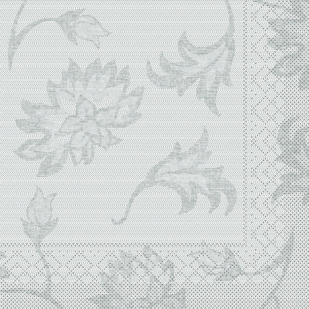 Tissue Serviette Lisboa grau 40 x 40 cm 1/4 Falz 3-lg.