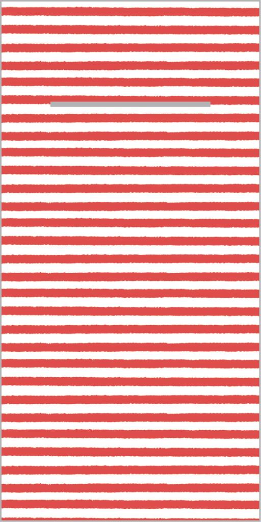 Linclass Pocket-Nap. Heiko rot 40 x 40 cm 1/8 Falz