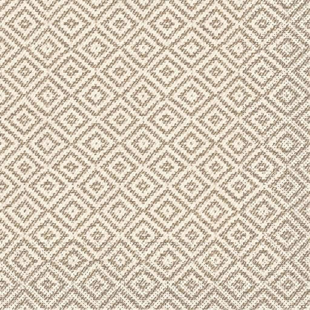 Tissue 3-lg Serviette Lagos Base beige 40 x 40 cm 1/4 Falz