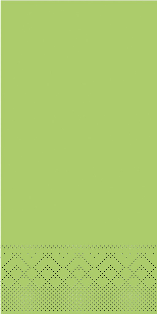 Tissue Serviette Basic kiwi 40 x 40 cm 1/8 Falz 3-lg.