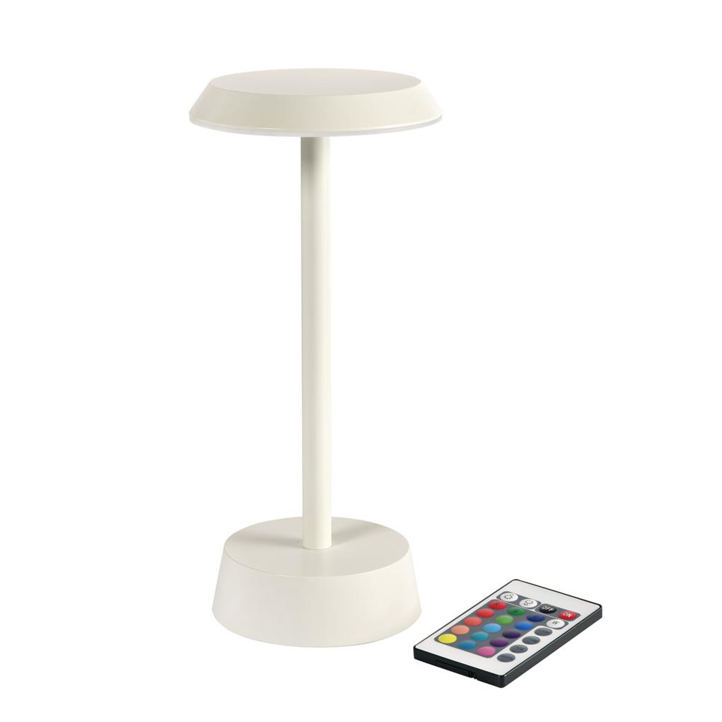 LED Lampe kabellos Nour 26,3 cm (H) 11,9 cm (D) Sand