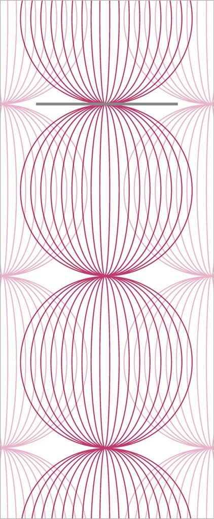 Tissue Serviette Ludo altrosa 24 x 24 cm 1/4 Falz 3-lg.